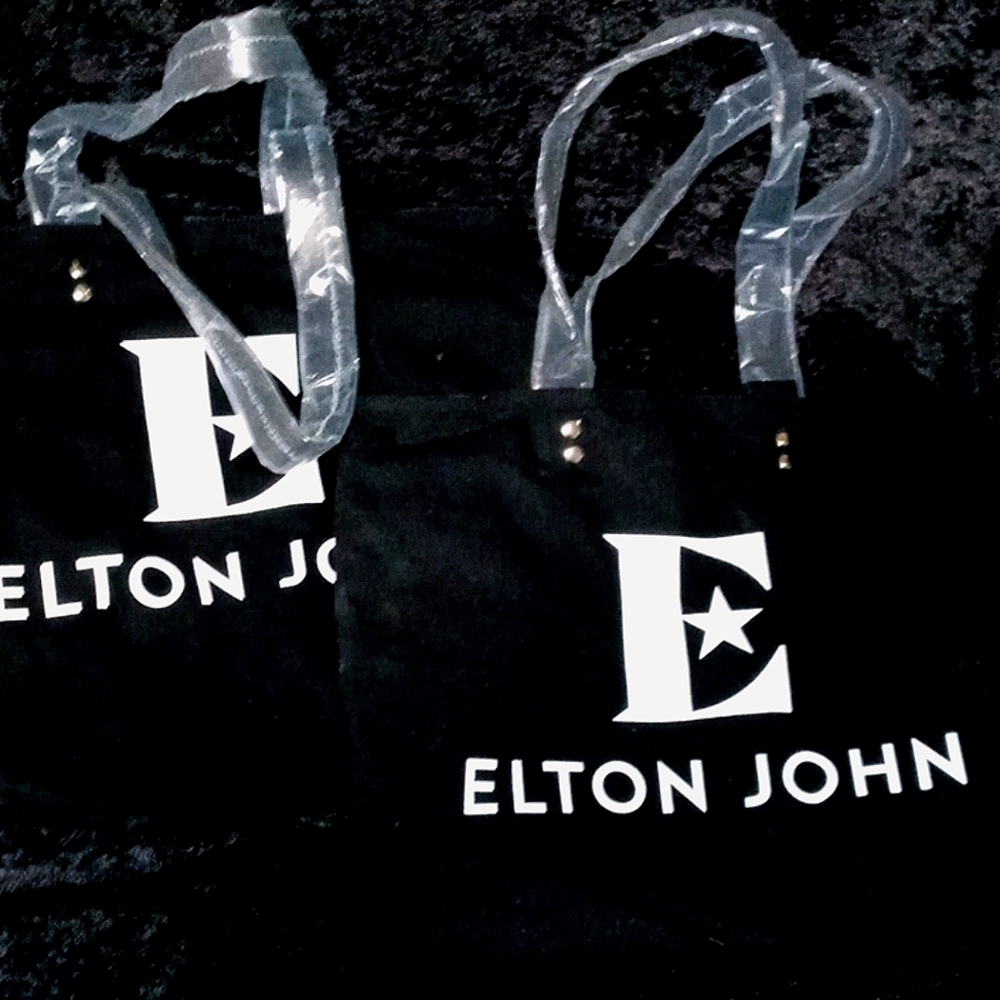 Elton John beach bag/purses